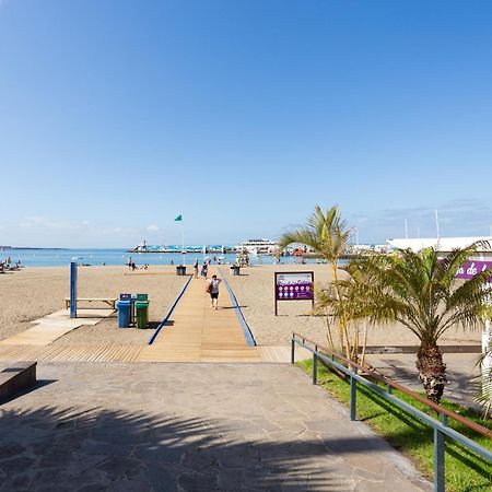 로스크리스티아노스 Classbnb - Seafront Studio With Beach View In The Center Of Los Cristianos 아파트 외부 사진